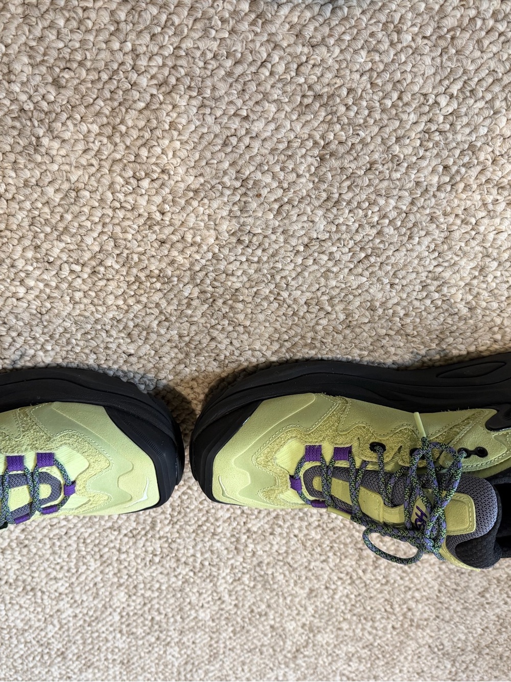 Size 11 - Hoka One HOKA Kaha 3 GORE-TEX Low Honeydew Black - Picture 2 of 3